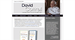 Desktop Screenshot of davidcottrell.com